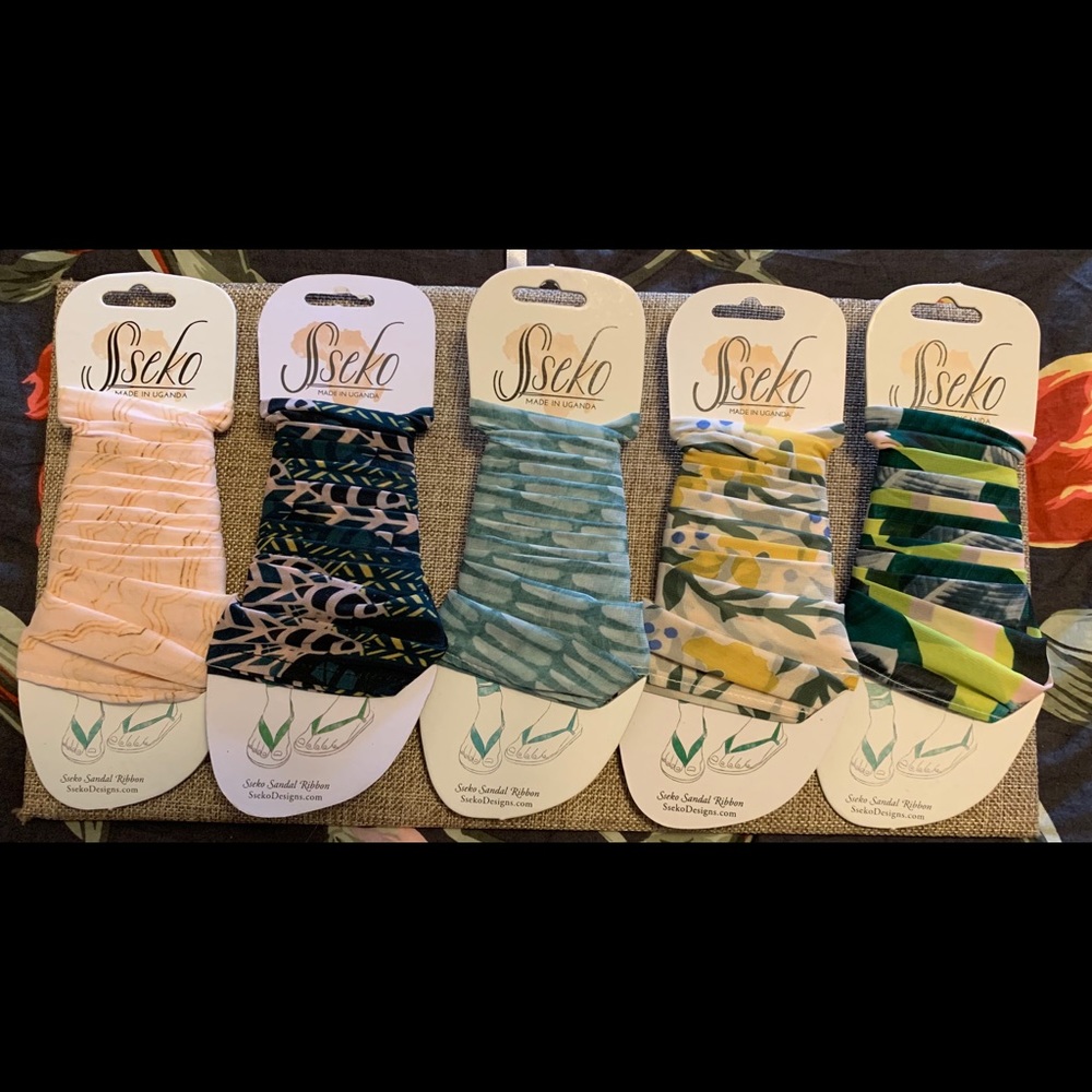 NWT Sseko Chiffon Ribbons